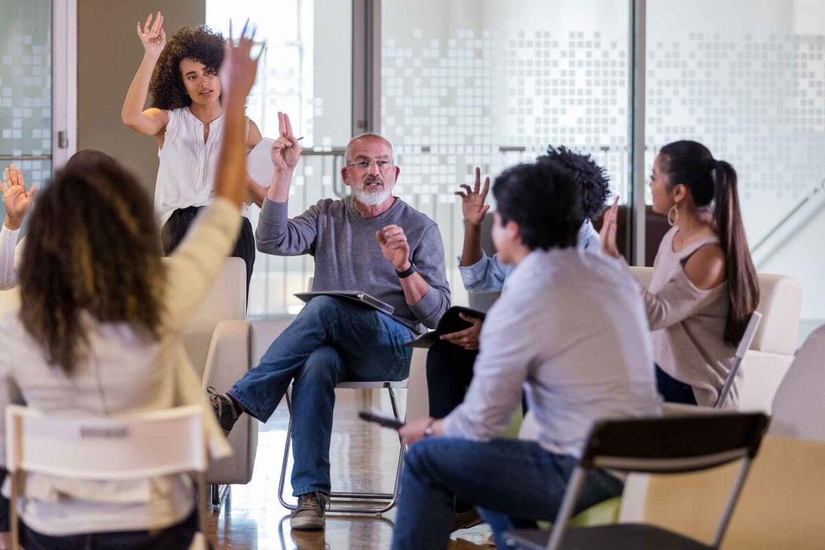 Reunión de una comunidad de vecinos
