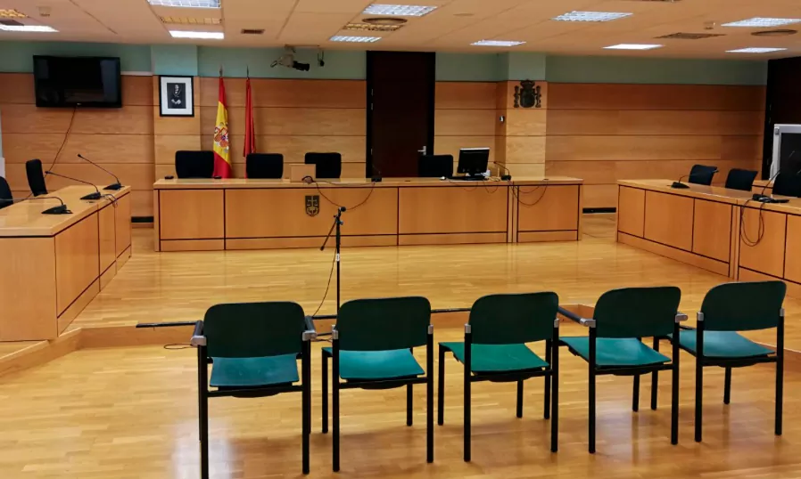 sala de juicio